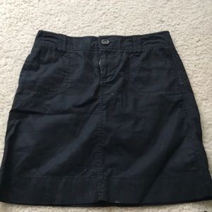 Black womens skirt size 0